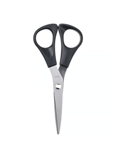 Kitchen Scissors, Stainless Steel/Black, Ambidextrous