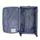 VIPTOUR Set of 4 Light Weight Polyester Jacqard Trolley Luggage With Number Lock 20/24/28/32 Inches