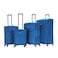 VIPTOUR Set of 4 Light Weight Polyester Jacqard Trolley Luggage With Number Lock 20/24/28/32 Inches