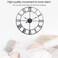 50cm Retro Living Room Iron Round Roman Numeral Mute Decorative Wall Clock &ndash; Vintage Gold (50 cm)