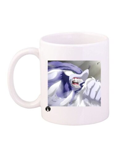 Sonic Video Game Printed Coffee Mug White/Violet/Grey