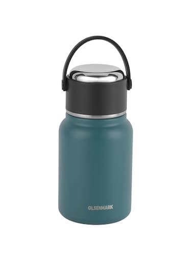 Olsenmark 600 ml Stainless Steel Vacuum Bottle OMVF7017 Hot and Cold Compatible, Preserves the Flavor and Freshness, Unbreakable Portable, Leak-Resistant and Light-Weight