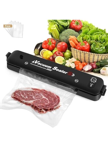 vacuum sealer with 50 bag storage Machine Automatic Food Vacuum Sealer for Food Savers Storage Automatic Air Sealing System