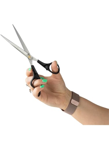 Mikki Dog, Cat Coat Grooming Scissors - Pet Shears - For Short, Medium and Long Fur Hair - Large, clear, 50710