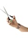 Mikki Dog, Cat Coat Grooming Scissors - Pet Shears - For Short, Medium and Long Fur Hair - Large, clear, 50710
