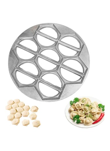 Ravioli Maker Dumplings Mold, Pelmeni Metal Mold, Perogi Form Hole Ravioli Molds, Tool for Vareniki Pelmeni Ravioli Chinese Dumplings Empanada Maker