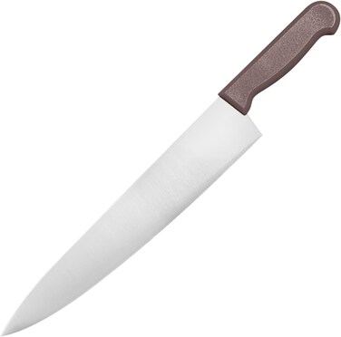 Master 12 Inch Stainless Steel Professional Chef Knife (Brown)