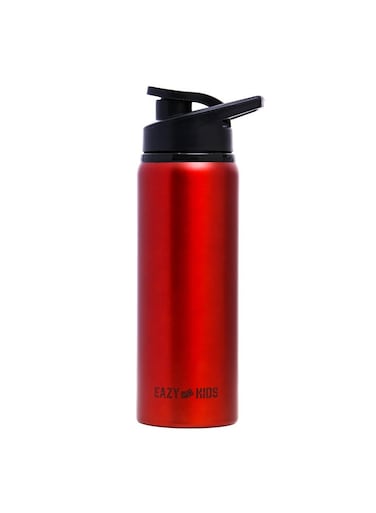 Kids Stainless Steel Sports Water Bottle - Red, 700 ML