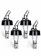 Automatic Measured Bottle Pourer, Quick Shot Spirit Measure Pourer Drinks Dispenser Water Home Restaurant Tools Pack of 4