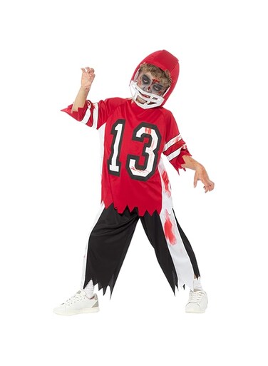 Mad Costumes Zombie Footballer Halloween Costume for Kids, Large