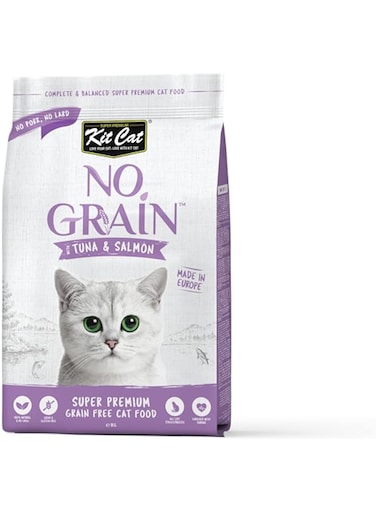 Kit Cat No Grain Super Premium Food with Tuna &amp; Salmon 1kg