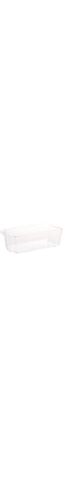 Porsima ORGANiZERS Fridge Organizer, Stackable Storage Container with Handles, BPA-free Clear Drawer Organizer for Kitchen and Refrigerator, Practical Organization for Kitchen 33.3x16x10cm