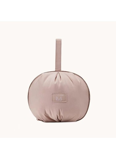 Round Bra Storage Bag Waterproof Foldable Travel Underwear Organizer for Women