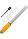 NSpring Lemon Zester, Cheese Grater, Parmesan Cheese, Ginger, Garlic, Chocolate, With Razor-Sharp Stainless Steel Blade, Protective Cover and Cleaning brush, Dishwasher Safe, (narrowzester)
