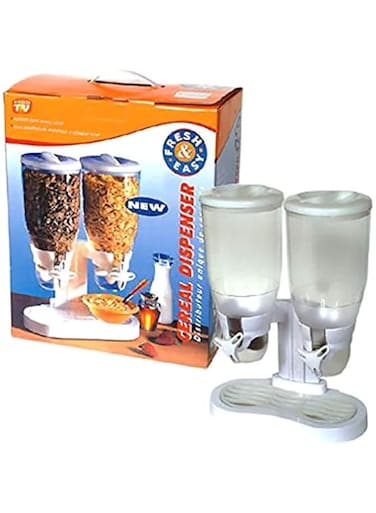 Shallow Cereal Double Dispenser, BD - CRL -1, Food Containers