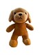 The ZK Mart, Plush Dog, Beige - 20cm, Soft Toy, Plush Toy, Washable with Gift Box