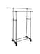 Dubai Gallery High Grade Adjustable Clothes Rack Black 102Centimeter