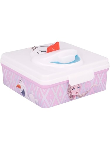Stor 3D Lunch Box Frozen 2 Elements, Multi Color