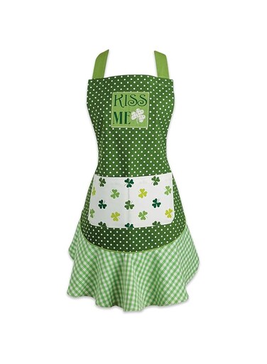 DII Celebrate St. Patrick's Day Kitchen Collection, Kiss Me, Apron