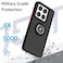 Kickstand Case for Honor X7c 2024, Compatible for Honor X7C Case with Ring Holder Stand, Slim Magnetic Phone Cover Shockproof Protective Case for Honor X7c (Blue)