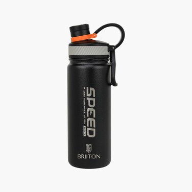 Black Insulated Water Bottle for Men