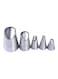 5-Piece Chrysanthemum Icing Pastry Nozzles Silver