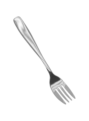 RAJ Stainless Steel CUISINE TEA FORK 6 Pieces Set, PC0015, 18 cm, Tea Fork, Sip Fork, Beverage Fork, Bite Fork