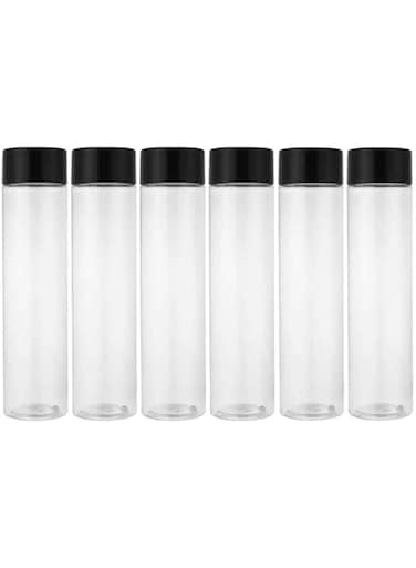 ATK_Glass bottles with lids-clear sensory water bottle-Small Glass Bottle-Glass cylinder bottle-water bottles Glass-bulk water bottles reusable-bottles for juice. (800 ML)