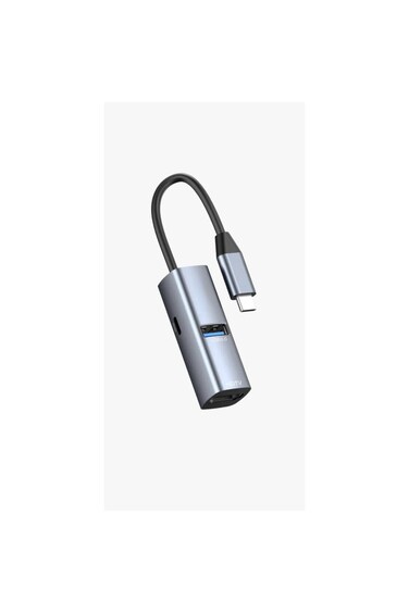 Aluminum USB-C Mini Hub   4K HDMI   USB 3.0 5Gbps   100W PD Charging