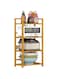 Kutis Wooden Multi-Layer Microwave Oven Storage Rack &ndash; Versatile Kitchen Shelf Unit for Organized and Stylish Kitchen Storage Solutions