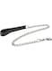 duvoplus Duvo+ Lead Chain Padded Handle 100cm - 4mm Color - Black