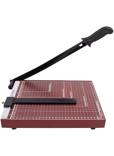 Paper Cutter,A4 Paper Guillotine,Stack Paper Trimmer Guillotine,Paper Slicer Cutter,Gridded Paper Photo Cutter,Craft Machinefor Office Home or School