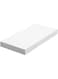 VASAGLE Floating Shelf, Wall Shelf for Books, Photos, Collectibles, Wall-Mounted Office Shelf, 40 x 20 x 3.8 cm, MDF, for Living Room, Kitchen, Hallway, Bedroom, Bathroom, White LWS24WT