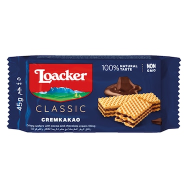 Loacker Classic Cremkakao Wafer, 45g