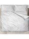 UAE - Classical Duvet Cover Set with Fitted Sheet (King, White)