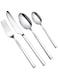 WUJO Cutlery Set, Stainless Steel Dinner Set, 24 Piece Dinnerware/Tableware/Silverware Set Service for 6, Include Knife/Fork/Spoon/Teaspoon, Mirror Polished, Dishwasher Safe