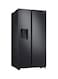 Samsung 617L Net Capacity Side By Side Refrigerator With All Round Cooling Gentle Black Matt RS64R5331B4