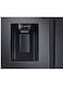 Samsung 617L Net Capacity Side By Side Refrigerator With All Round Cooling Gentle Black Matt RS64R5331B4