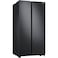 Samsung Side By Side Refrigerator With Digital Inverter Technology Gentle Black Matt 647L Net Capacity RS62R5001B4