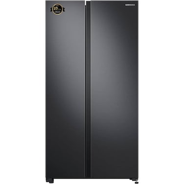 Samsung Side By Side Refrigerator With Digital Inverter Technology Gentle Black Matt 647L Net Capacity RS62R5001B4