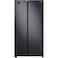 Samsung Side By Side Refrigerator With Digital Inverter Technology Gentle Black Matt 647L Net Capacity RS62R5001B4