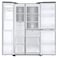 Samsung Side By Side Refrigerator RS65R5691SL Silver 650L
