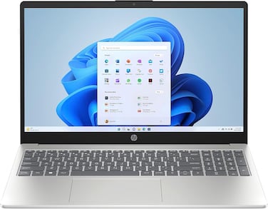 HP Professional Laptop (2026) Intel Core i5, 16GB RAM, 1TB SSD, 15.6" FHD Display, Intel Iris Xe Graphics, Windows 11, Silver, English &amp; Arabic Keyboard &ndash; Fast &amp; Reliable for Business and Everyday Use