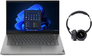 Lenovo ThinkBook 14 Gen 6 Business Laptop 14" FHD Anti-Glare Display Core i7-13700H 13TH GEN. 40GB RAM 2TB SSD Intel Iris Xe Graphics Win11 Pro Grey With Free Bluetooth Headset (Upgrade)