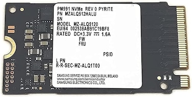 Samsung NVME SSD 512GB PM9C1a M.2 2242 42mm NVMe PCIe Gen3 x4 MZALQ512 MZ-ALQ5120 Solid State Drive M Key (Upgraded)