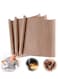 Oven Grill Mat Teflon Sheet 3 Pack for Heat Press Transfer Non-Stick Paper Reusable Resistant Craft High-temperature