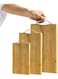 ESSENTIALS Essentials 3 Pcs Bamboo Chopping Board Set