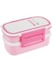 Royalford Double Layer Air Tight Lunch Box &ndash; 2 Compartment Leak-Proof &amp; Airtight Lid Rectangular Food Container &ndash; Durable, Non-Toxic &ndash; Freezer &amp; Dishwasher Safe