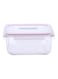 Square Container Clear 17 x 17 x 7.6cm
