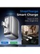 Stop Charge Smart Charge Type-C Adapter, Auto Disconnect Overcharge Protection, Universal for Smartphone and Tablet USB Charging